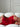 Larah Red garters by Secret Room