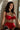 Genevieve Red high-waisted thongs - yesUndress