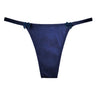 Valessa Gloss Navy thongs - yesUndress