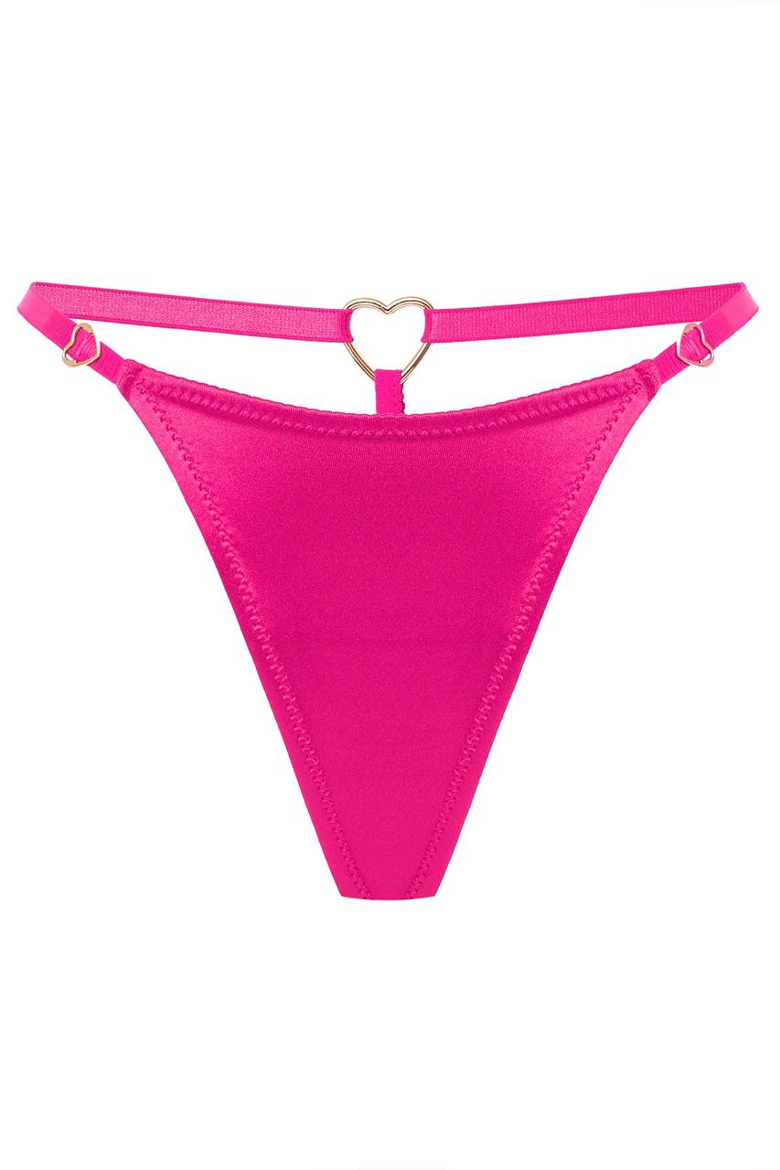 Sendy Fuchsia Thongs by Secret Room