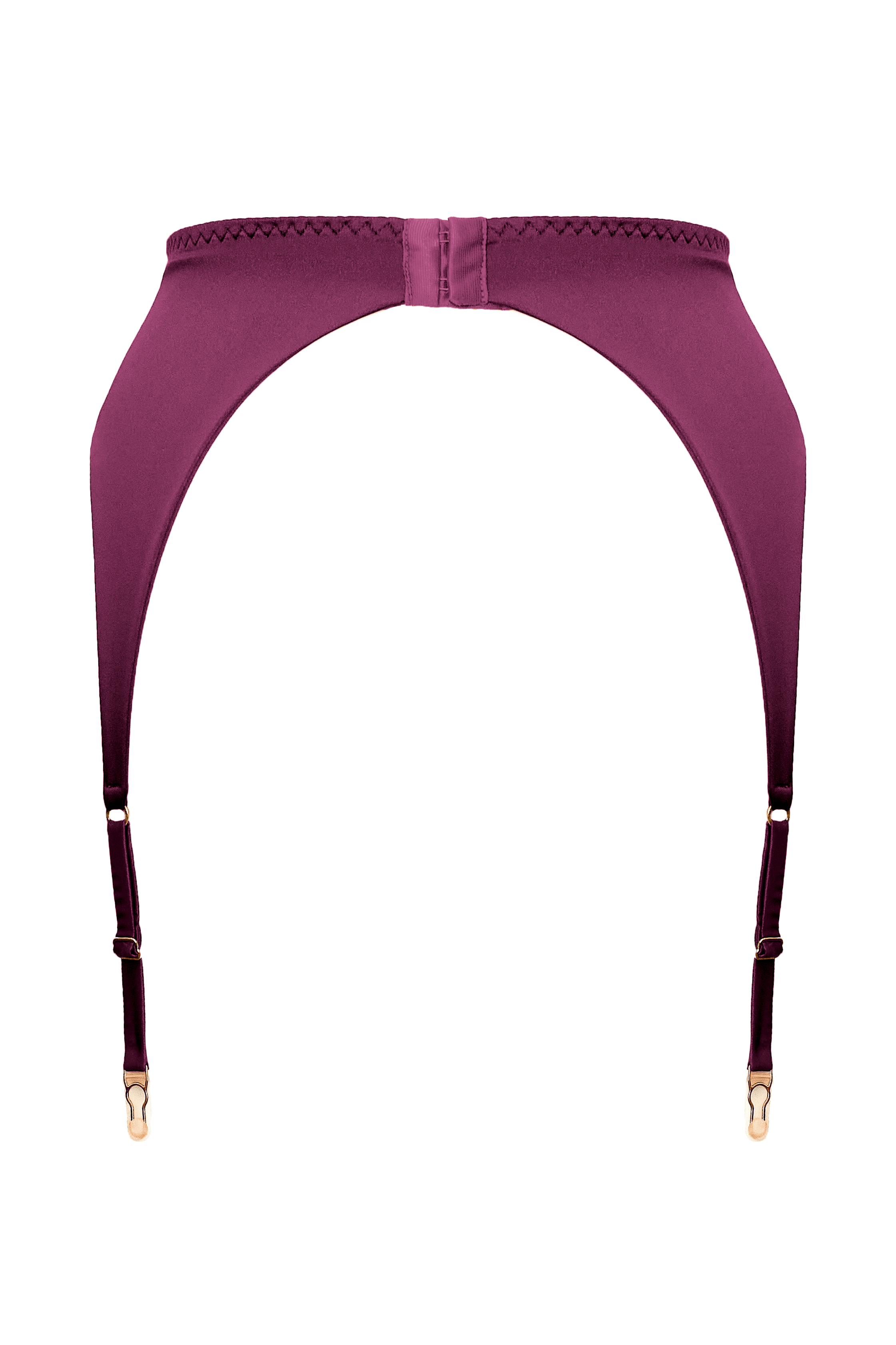 Cymothoe Plum garter belt - yesUndress