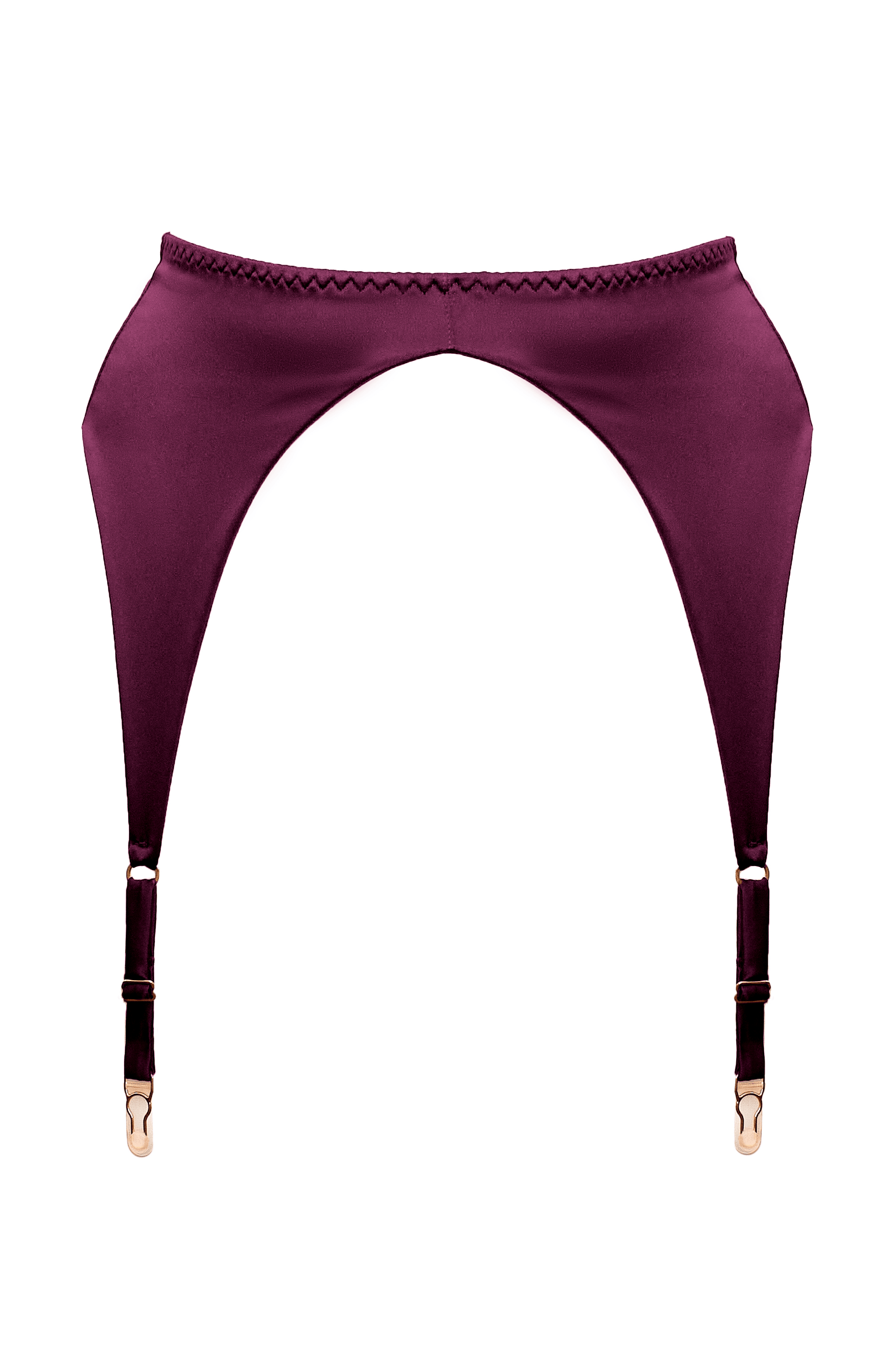 Cymothoe Plum garter belt - yesUndress