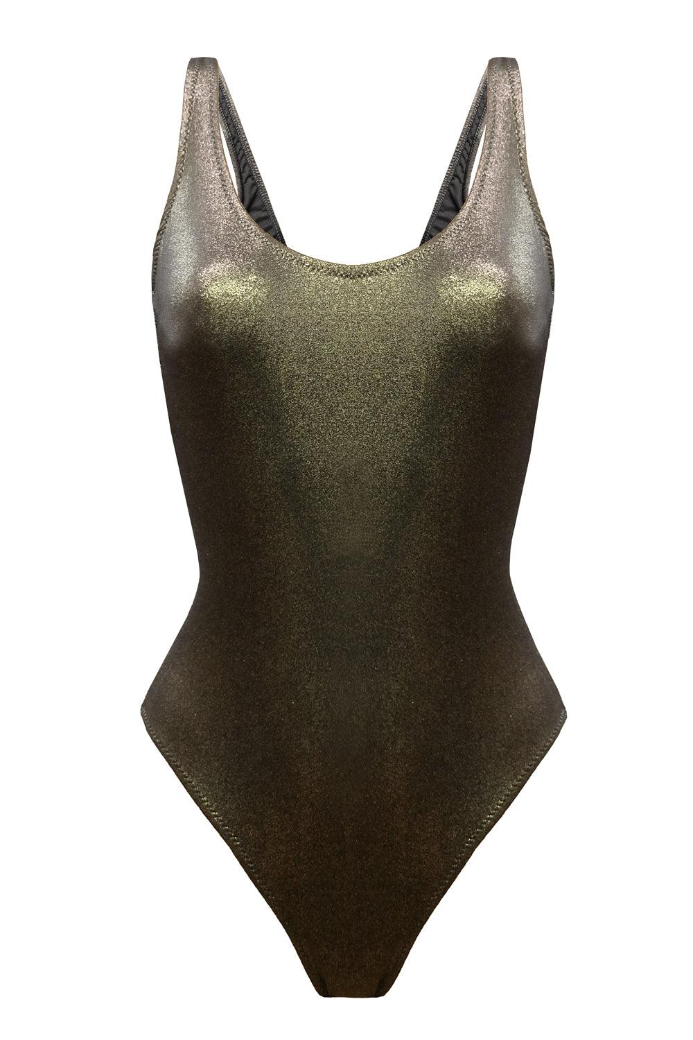Titaniya Gold one-piece swimsuit - yesUndress