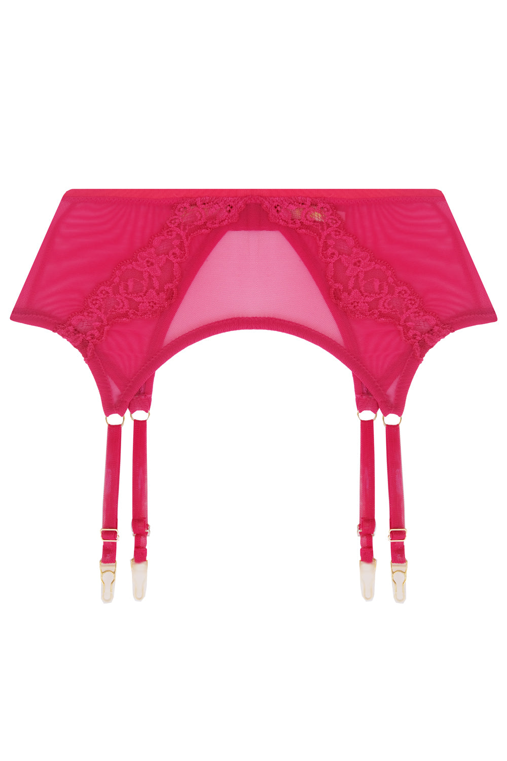 Flamenta Fuchsia garter belt