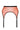 Marshmallow orange black garter belt - yesUndress