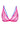 Confetti Fuchsia soft bra - yesUndress