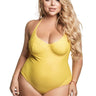 Donna yellow swimsuit plus size - One Piece swimsuit by Love Jilty. Shop on yesUndress