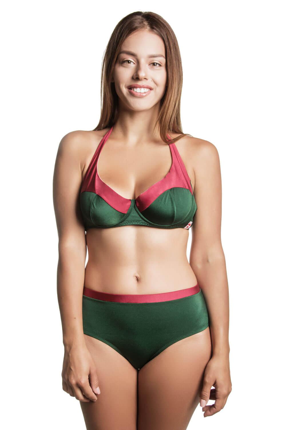 Donna Ruby Emerald bikini top - Bikini top by Love Jilty. Shop on yesUndress
