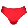 Genevieve Red high-waisted thongs - yesUndress