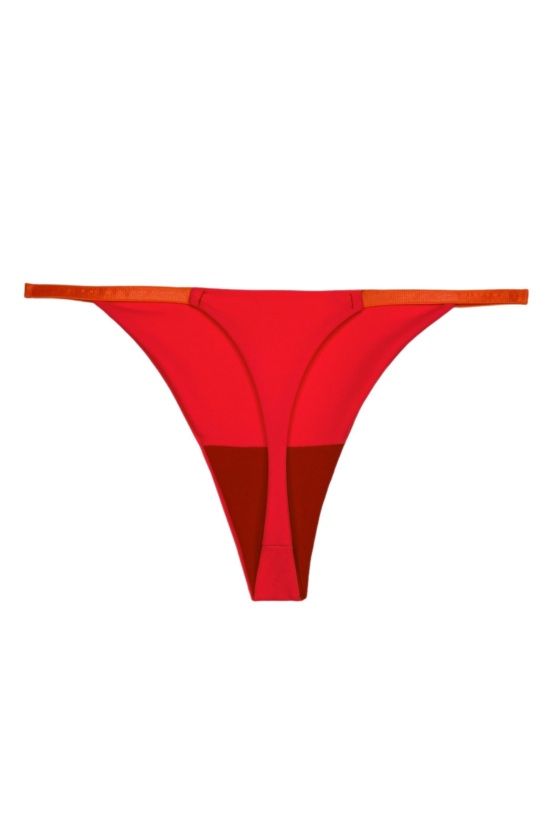 Flexy Red thongs - yesUndress