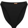 Radiya Black high waisted bikini bottom - Bikini bottom by yesUndress. Shop on yesUndress