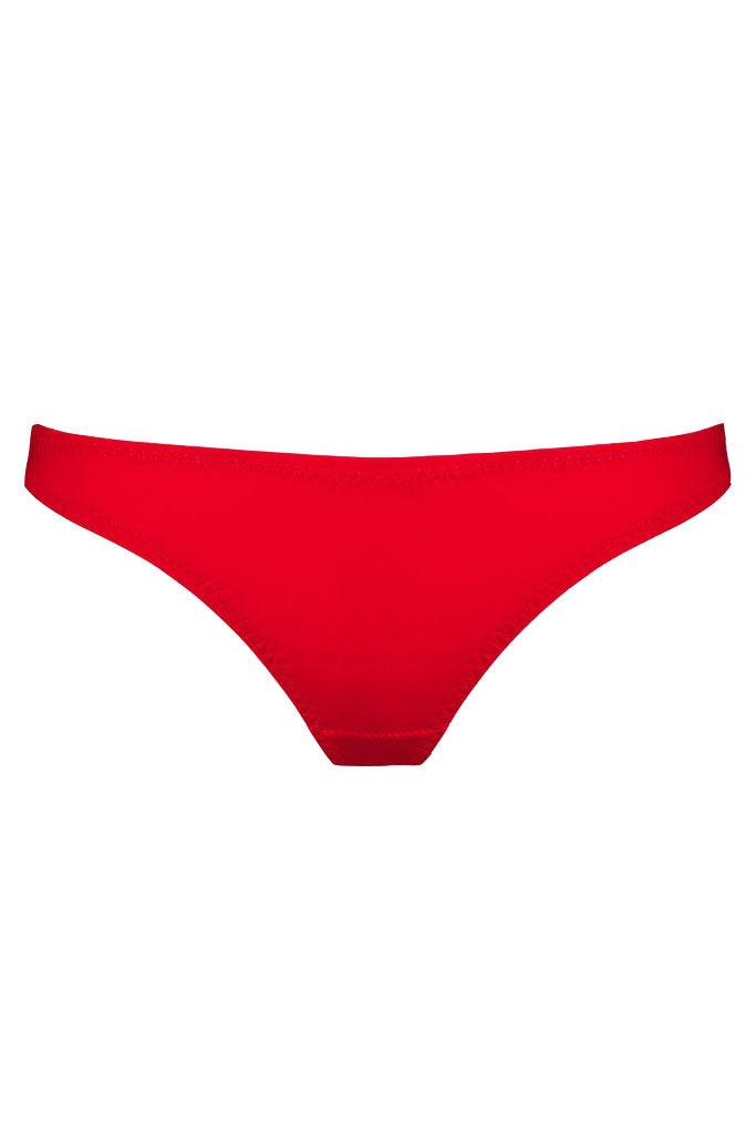 Laura red slip bikini bottom - Bikini bottom by Love Jilty. Shop on yesUndress